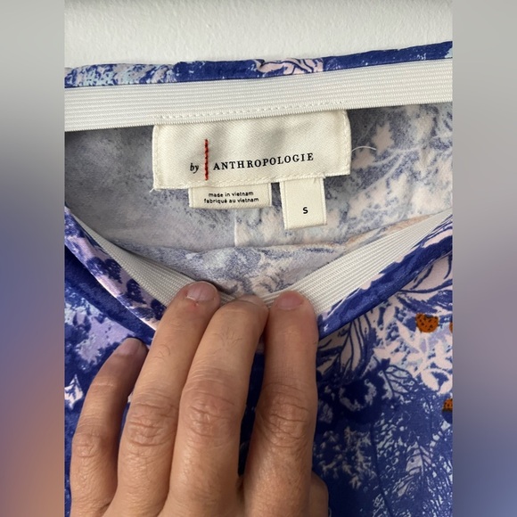 Anthropology slip midi skirt- size small - Picture 2 of 6